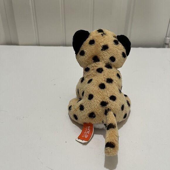Wild Republic 6” Cheetah Cub Plush Stuffed Baby Leopard Stuffed Toy Spotted - Picture 4 of 7